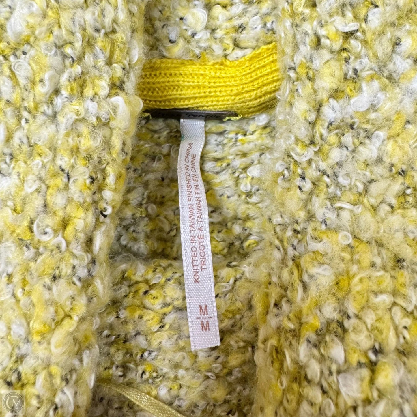 Sweater By Free People In Yellow, Size: M