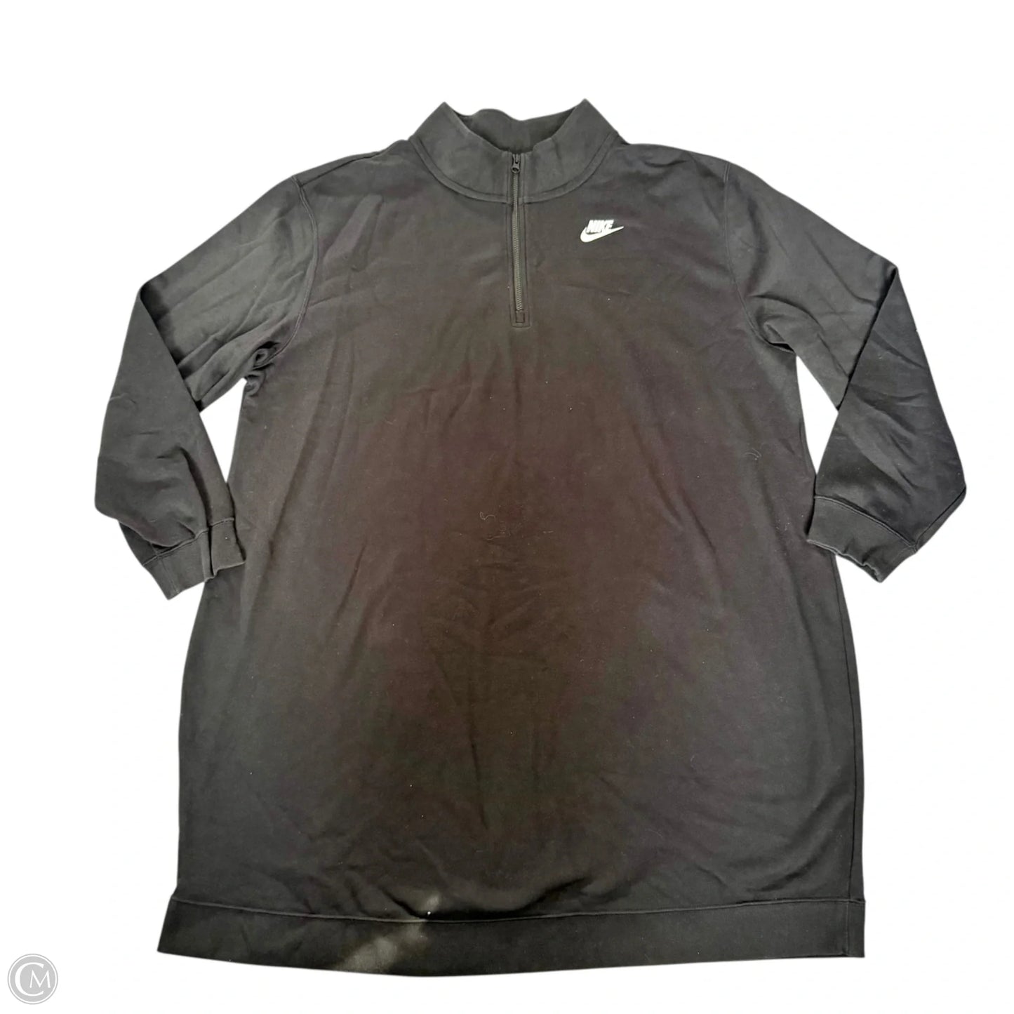 Athletic Dress By Nike Apparel In Black, Size: 2x