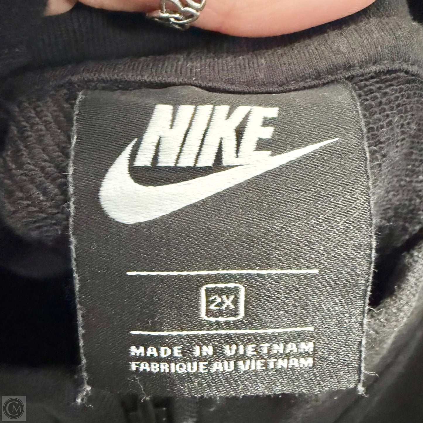 Athletic Dress By Nike Apparel In Black, Size: 2x