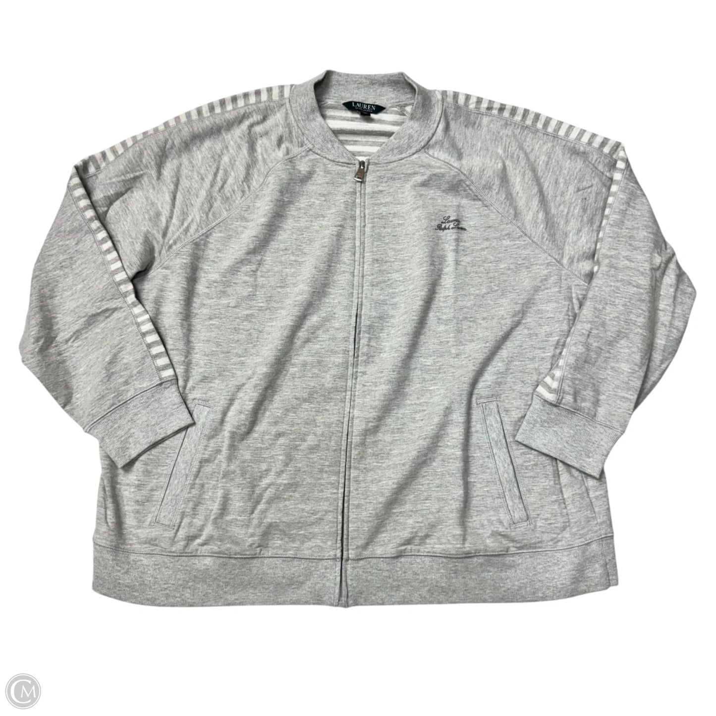 Jacket Other By Lauren By Ralph Lauren In Grey, Size: 3x