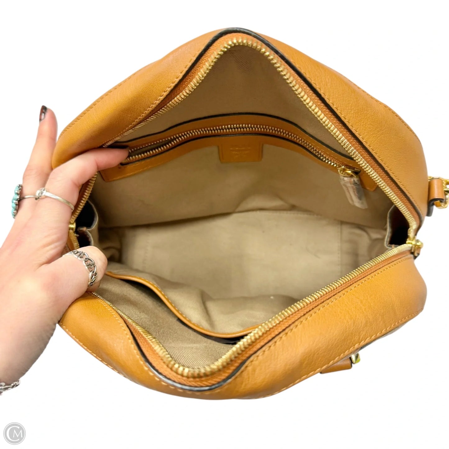 Handbag Luxury Designer By Mcm, Size: Medium