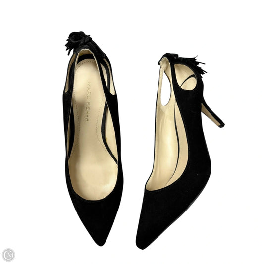 Shoes Heels Kitten By Marc Fisher In Black, Size: 6.5
