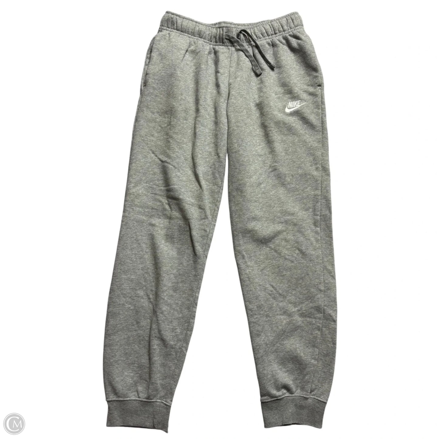Athletic Pants By Nike Apparel In Grey, Size: S