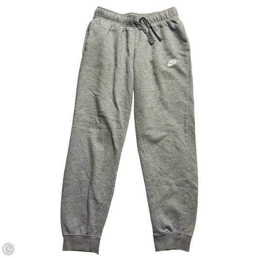 Athletic Pants By Nike Apparel In Grey, Size: S