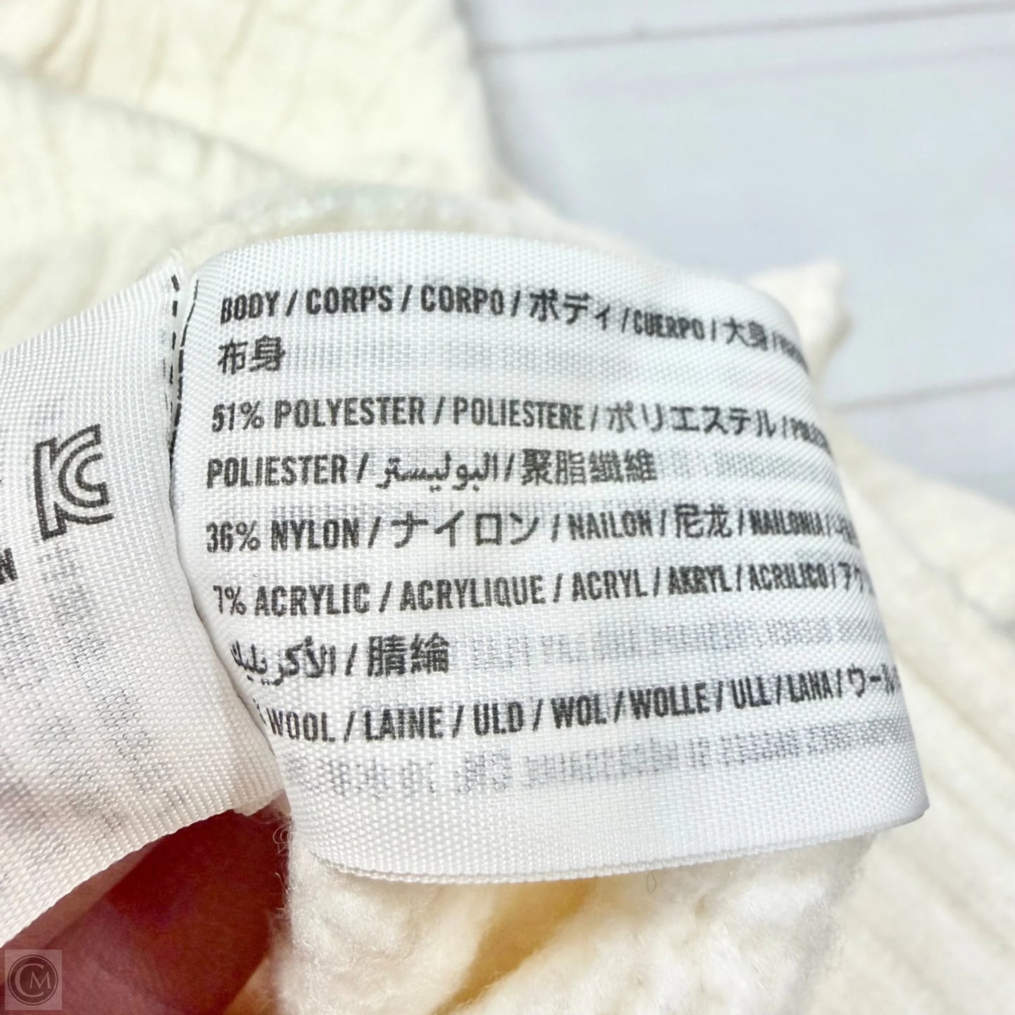 Sweater By Abercrombie And Fitch In Cream, Size: Xxl