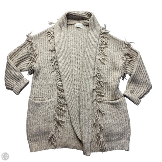 Sweater Cardigan By Anthropologie In Cream, Size: Xs/s