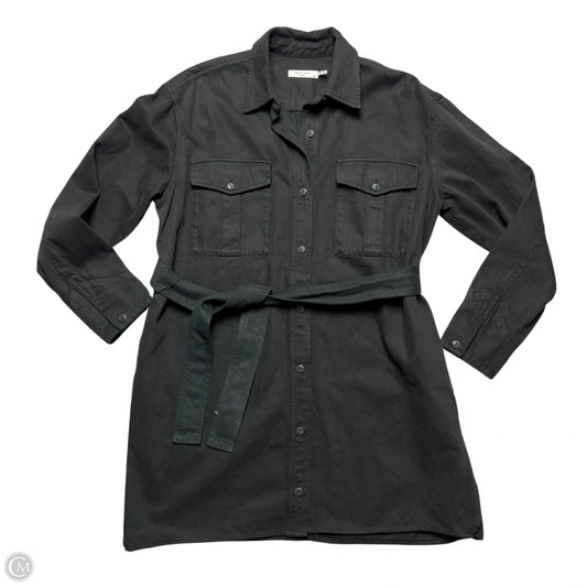Dress Casual Midi By Rag And Bone In Black Denim, Size: S