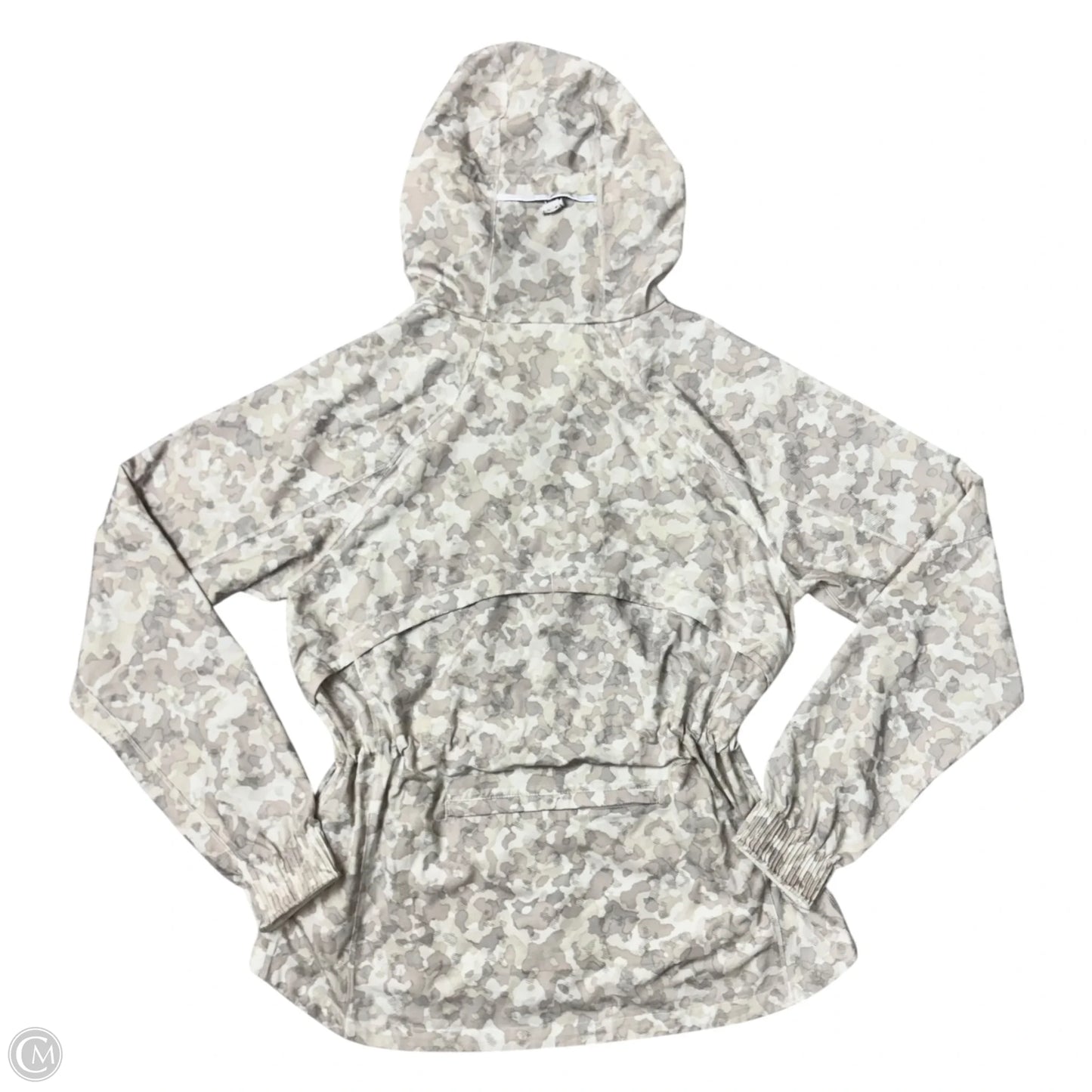 Athletic Jacket By Athleta In Camouflage Print, Size: M