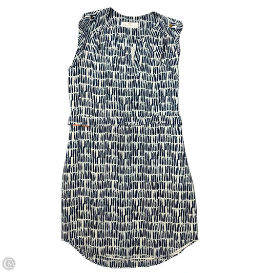 Dress Casual Midi By Amanda Uprichard In Blue & White, Size: S