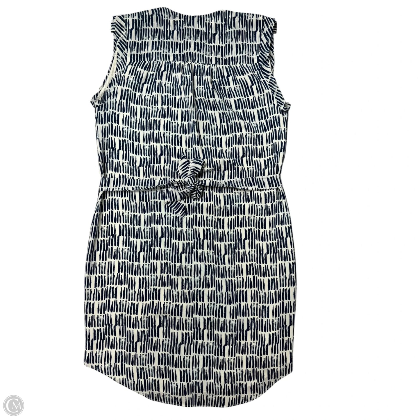 Dress Casual Midi By Amanda Uprichard In Blue & White, Size: S