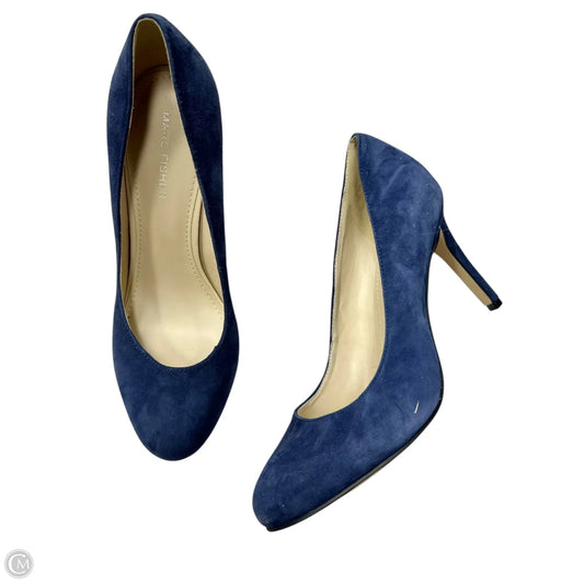Shoes Heels Kitten By Marc Fisher In Blue, Size: 8.5