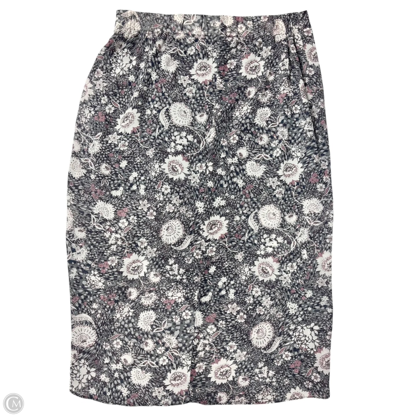 Skirt Maxi By Drew In Grey, Size: M