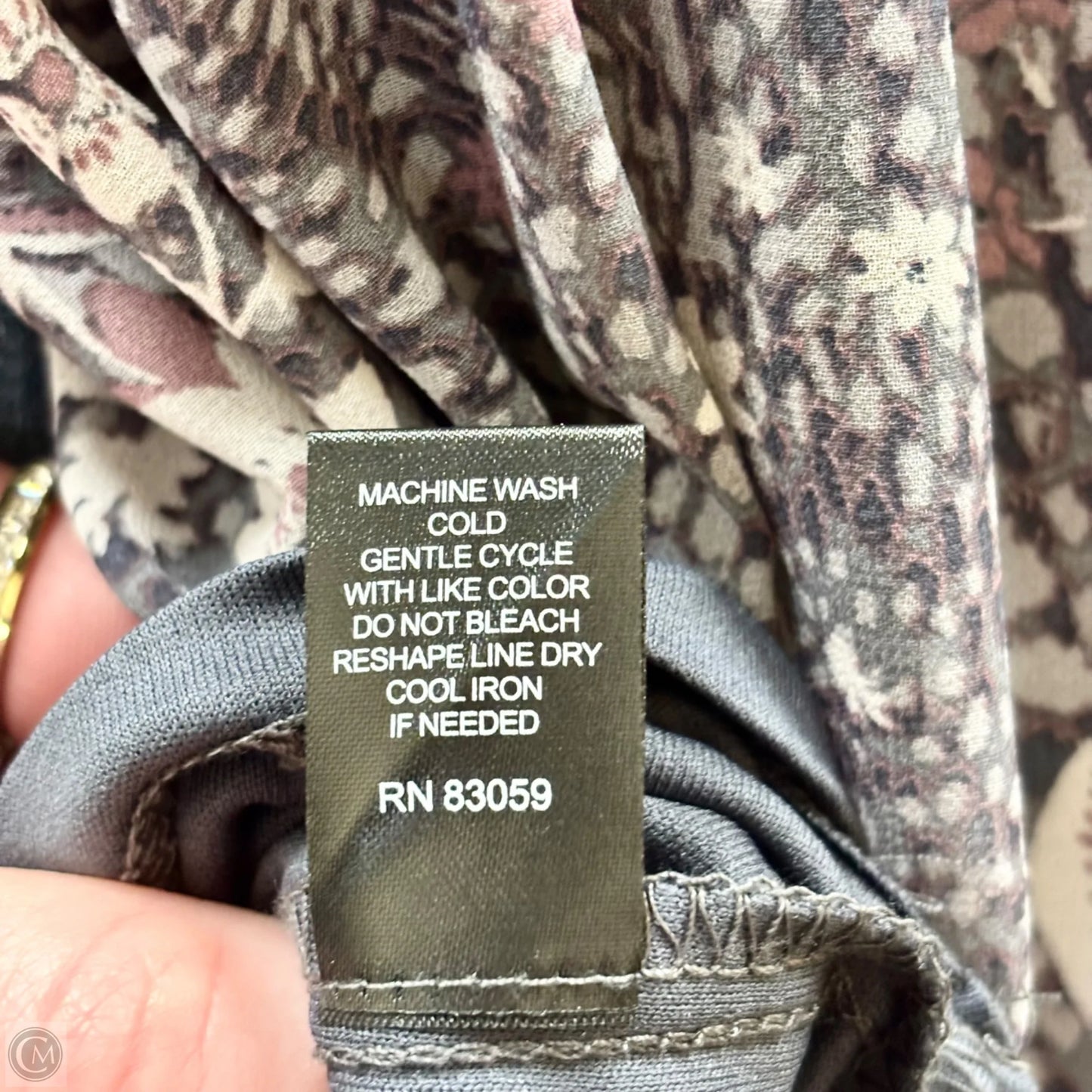 Skirt Maxi By Drew In Grey, Size: M