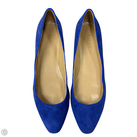 Shoes Flats By Talbots In Blue, Size: 8.5