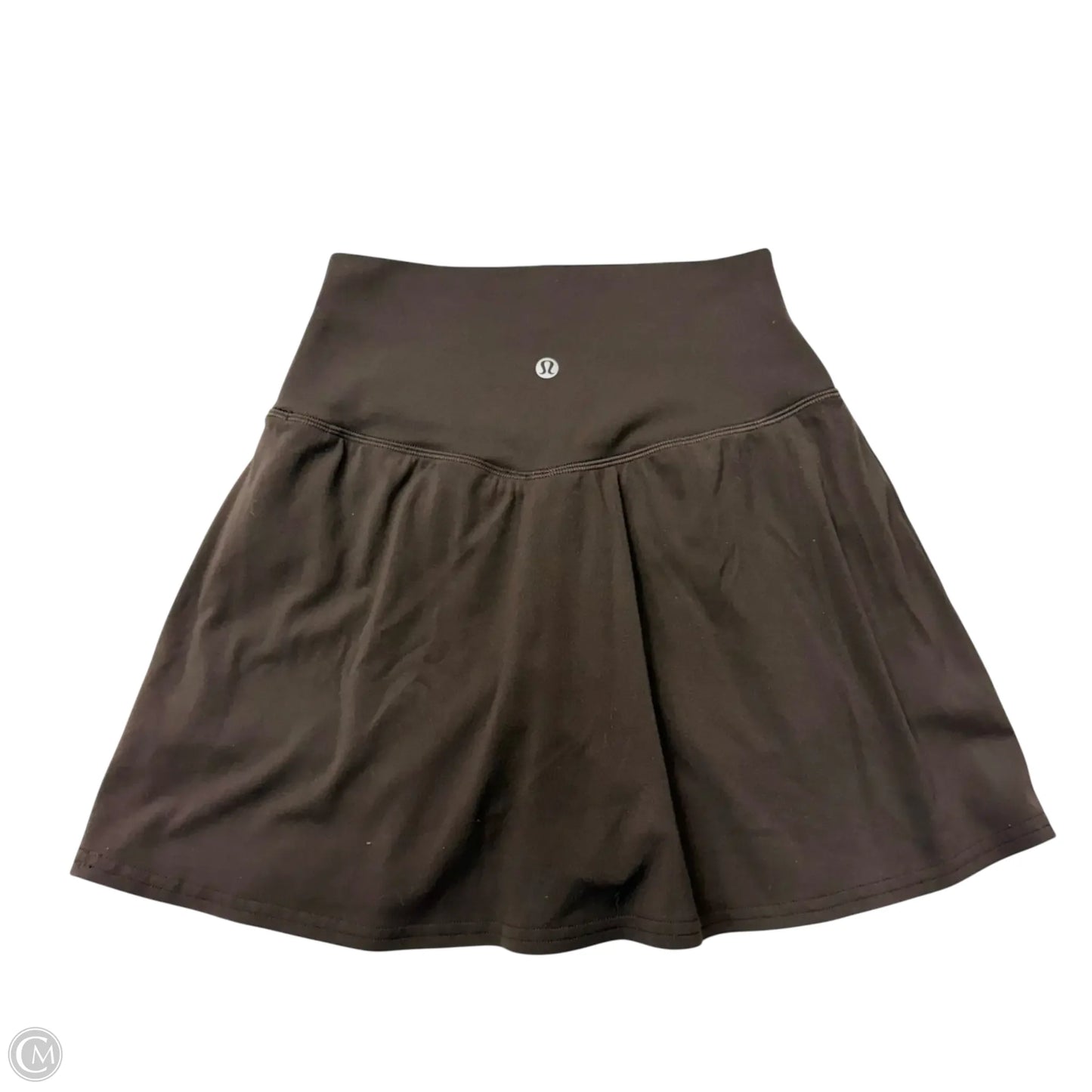 Athletic Skort By Lululemon In Brown, Size: S