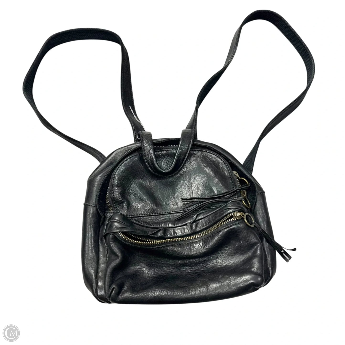 Backpack Leather By Madewell, Size: Small