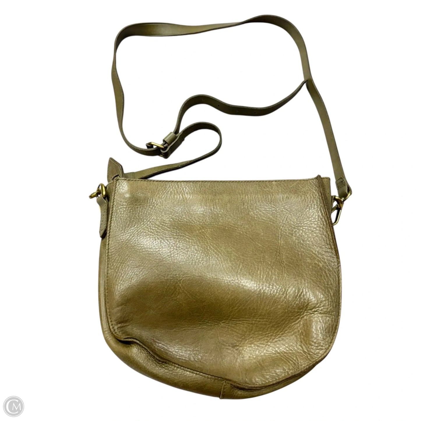 Crossbody Leather By Madewell, Size: Medium