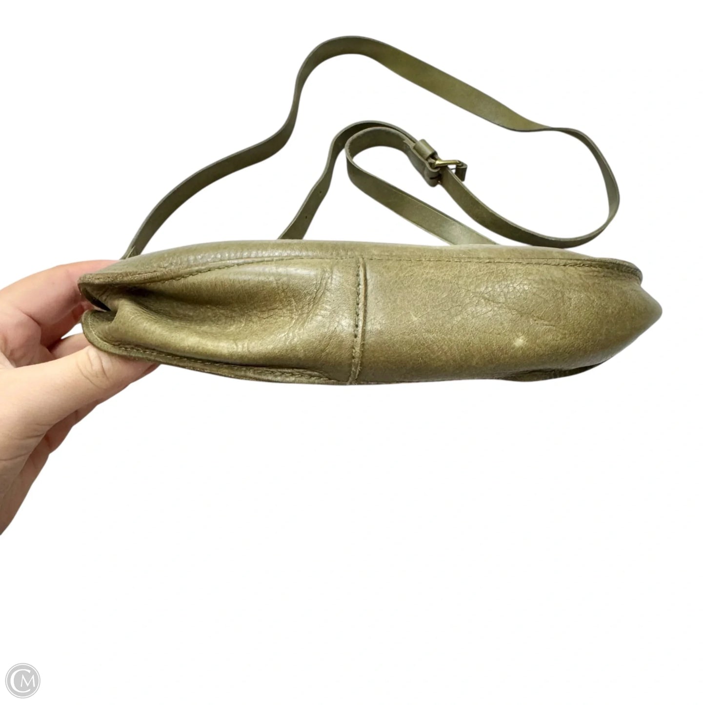 Crossbody Leather By Madewell, Size: Medium