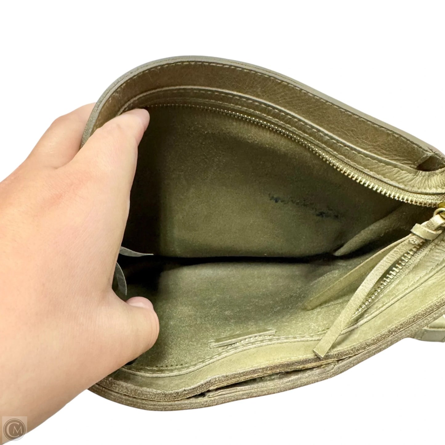 Crossbody Leather By Madewell, Size: Medium