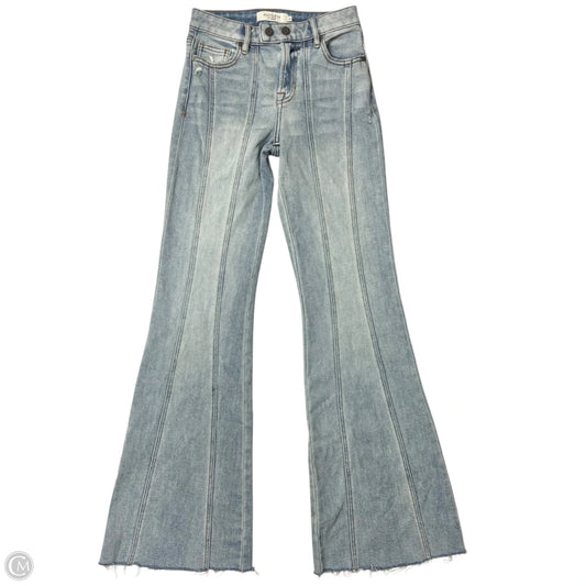 Jeans Flared By Hidden In Blue Denim, Size: 0