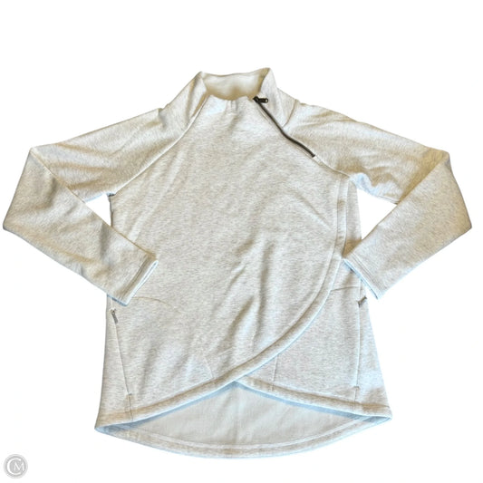 Athletic Sweatshirt Collar By Athleta In Cream, Size: Sp