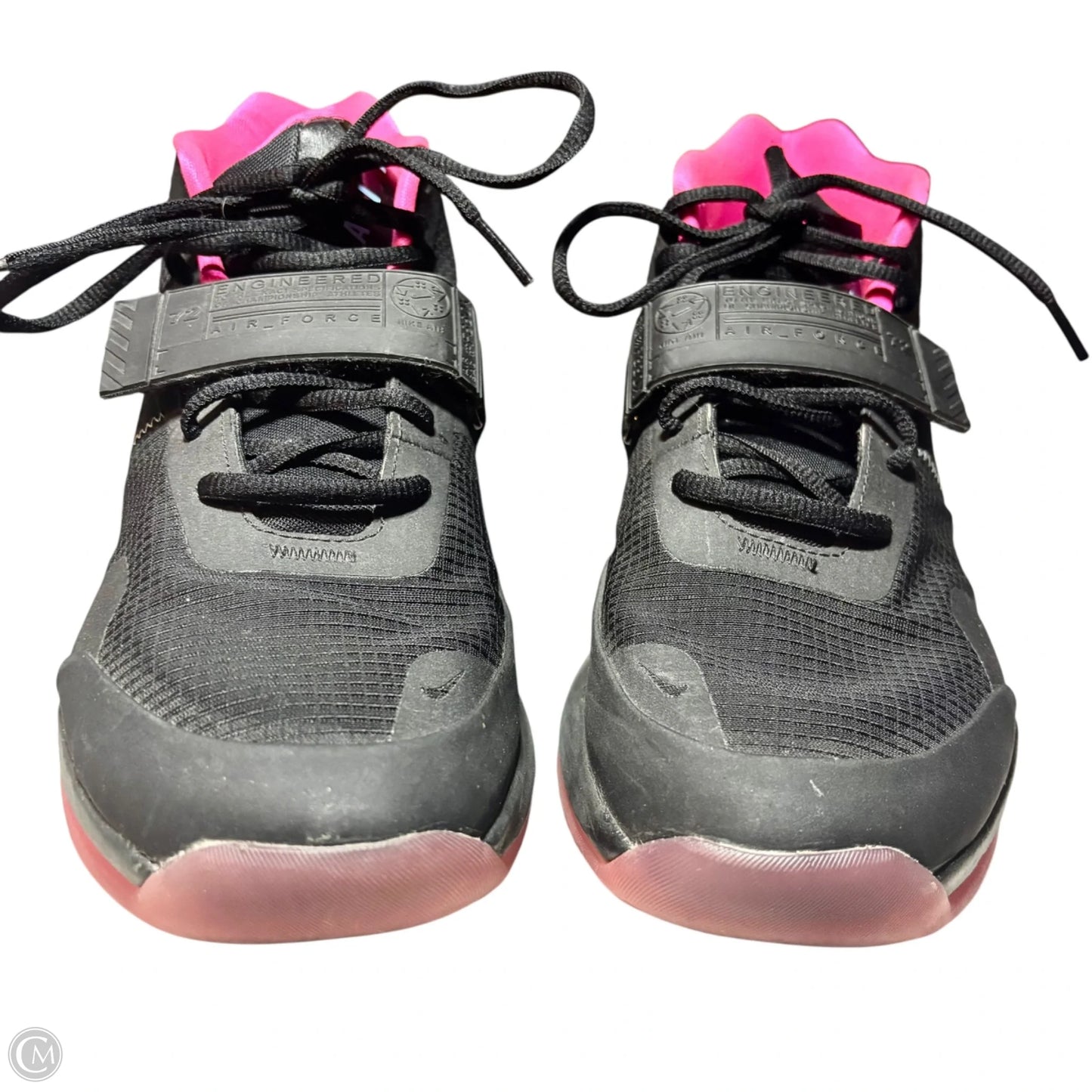 Shoes Athletic By Nike In Black & Pink, Size: 10