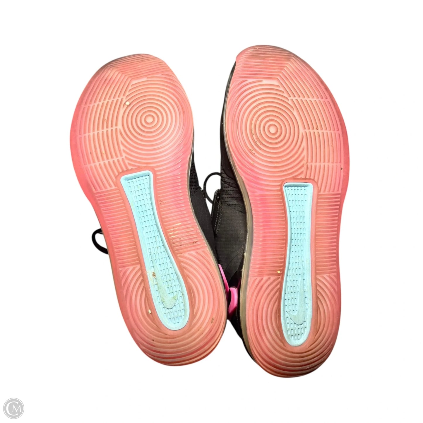 Shoes Athletic By Nike In Black & Pink, Size: 10
