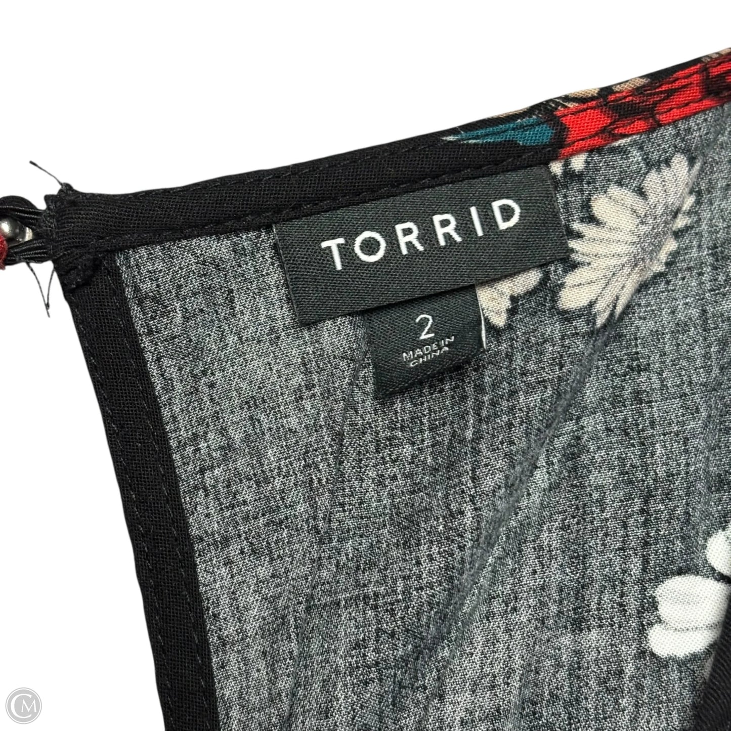 Jumpsuit By Torrid In Black & Red, Size: 2x