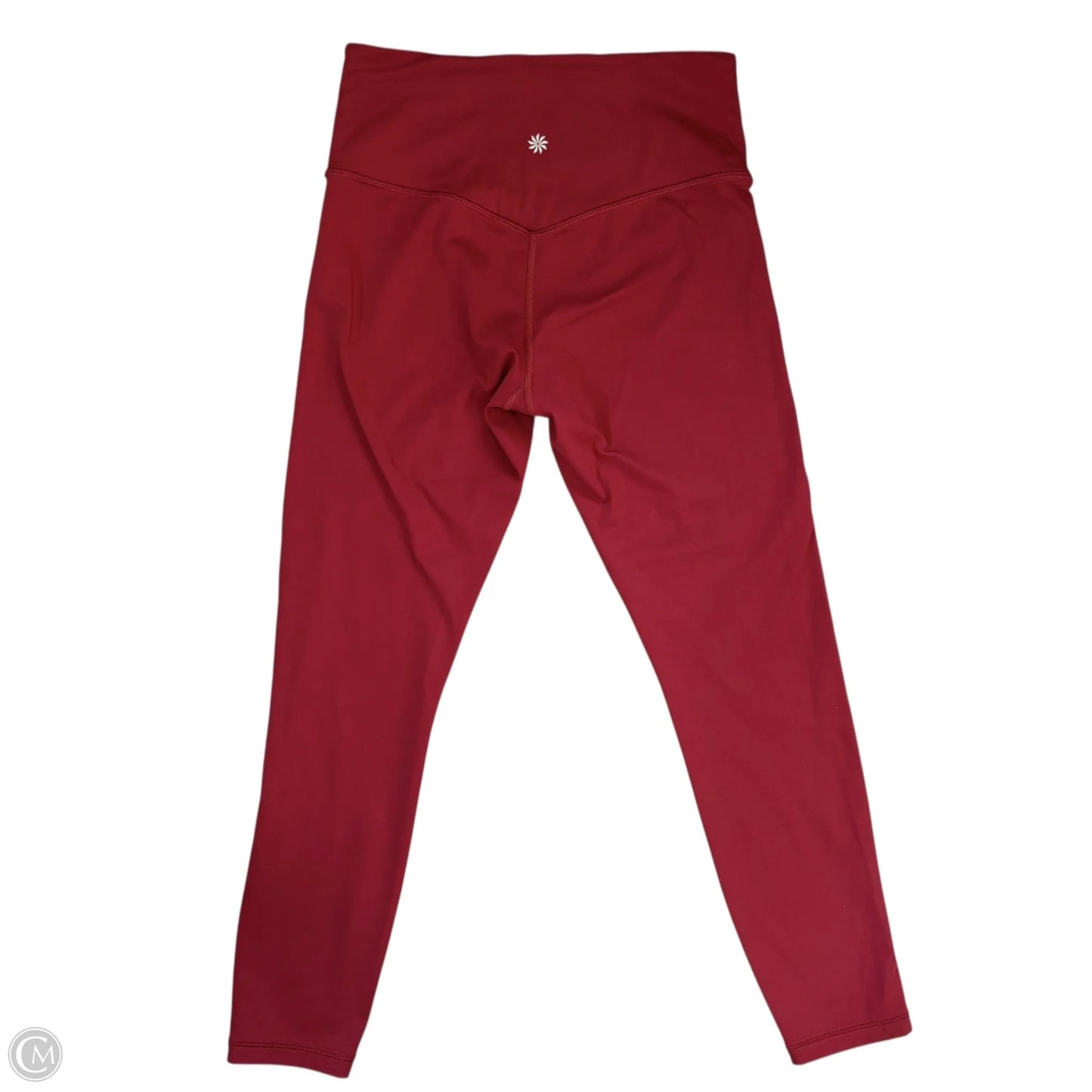Athletic Leggings By Athleta In Red, Size: Sp