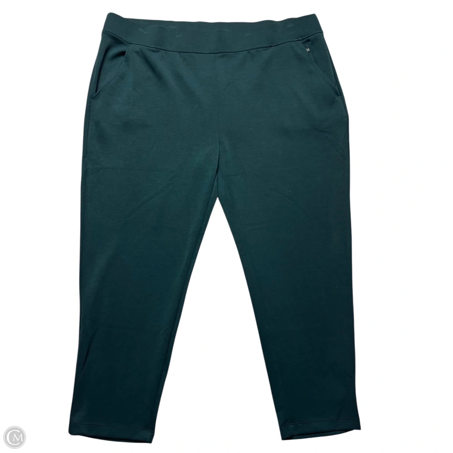 Athletic Pants By Chicos In Blue, Size: Xxl