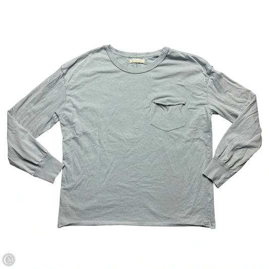 Top Long Sleeve By We The Free In Blue, Size: M