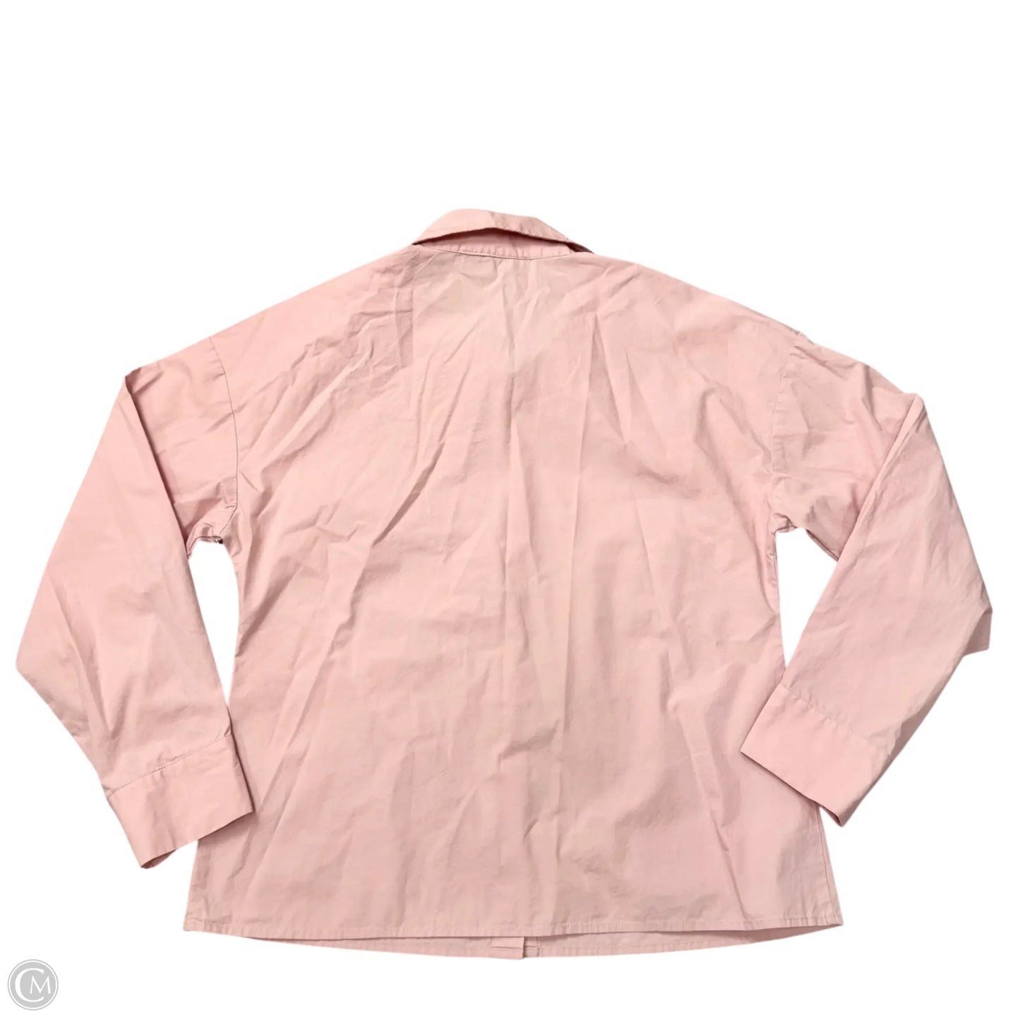 Top Long Sleeve By Anthropologie In Pink, Size: M