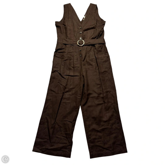 Jumpsuit By Loft In Brown, Size: M