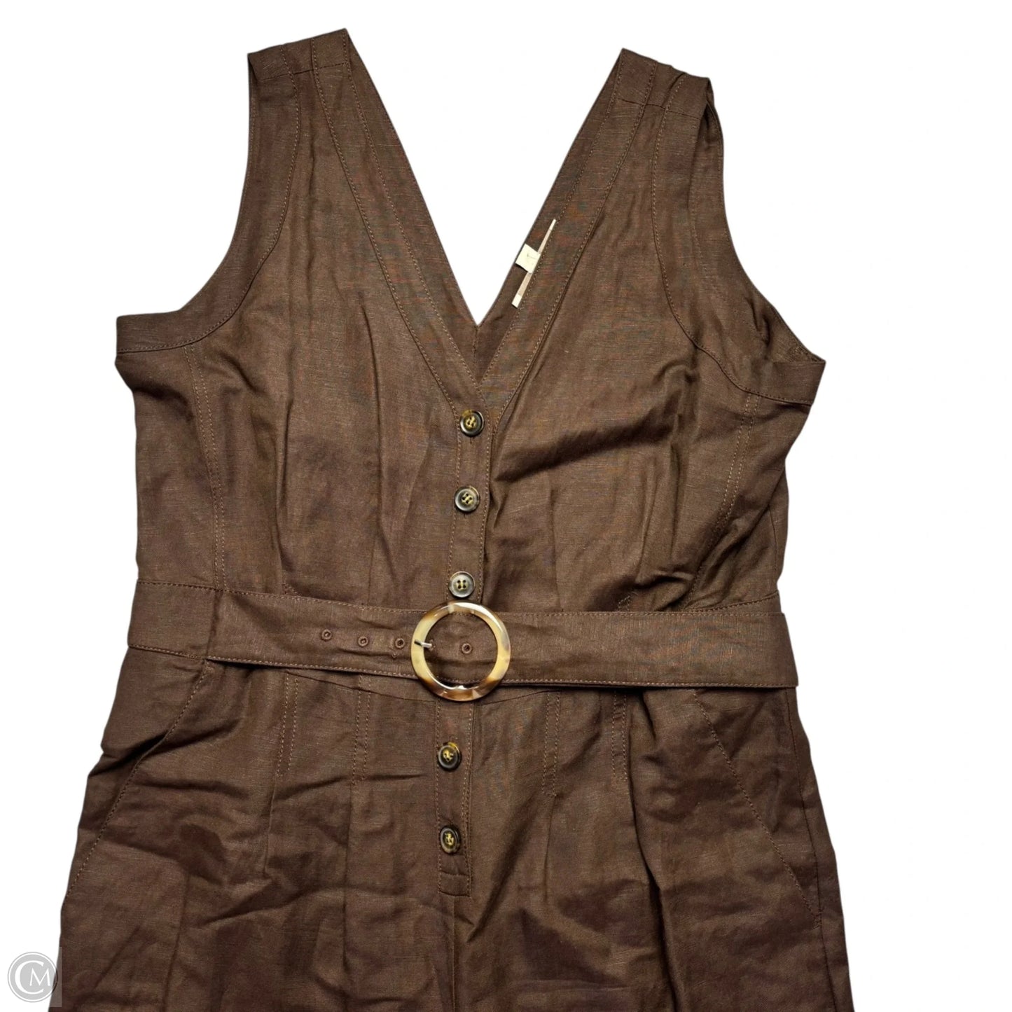 Jumpsuit By Loft In Brown, Size: M
