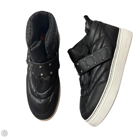 Shoes Sneakers By Michael By Michael Kors In Black & White, Size: 10