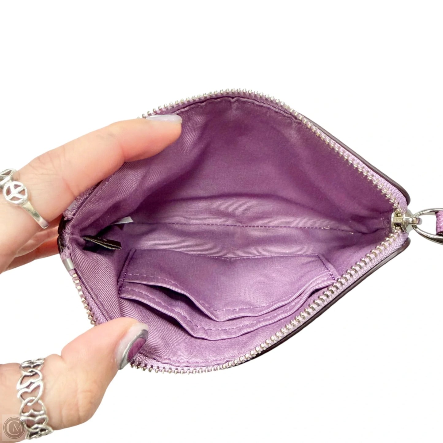 Wristlet Designer By Coach, Size: Medium