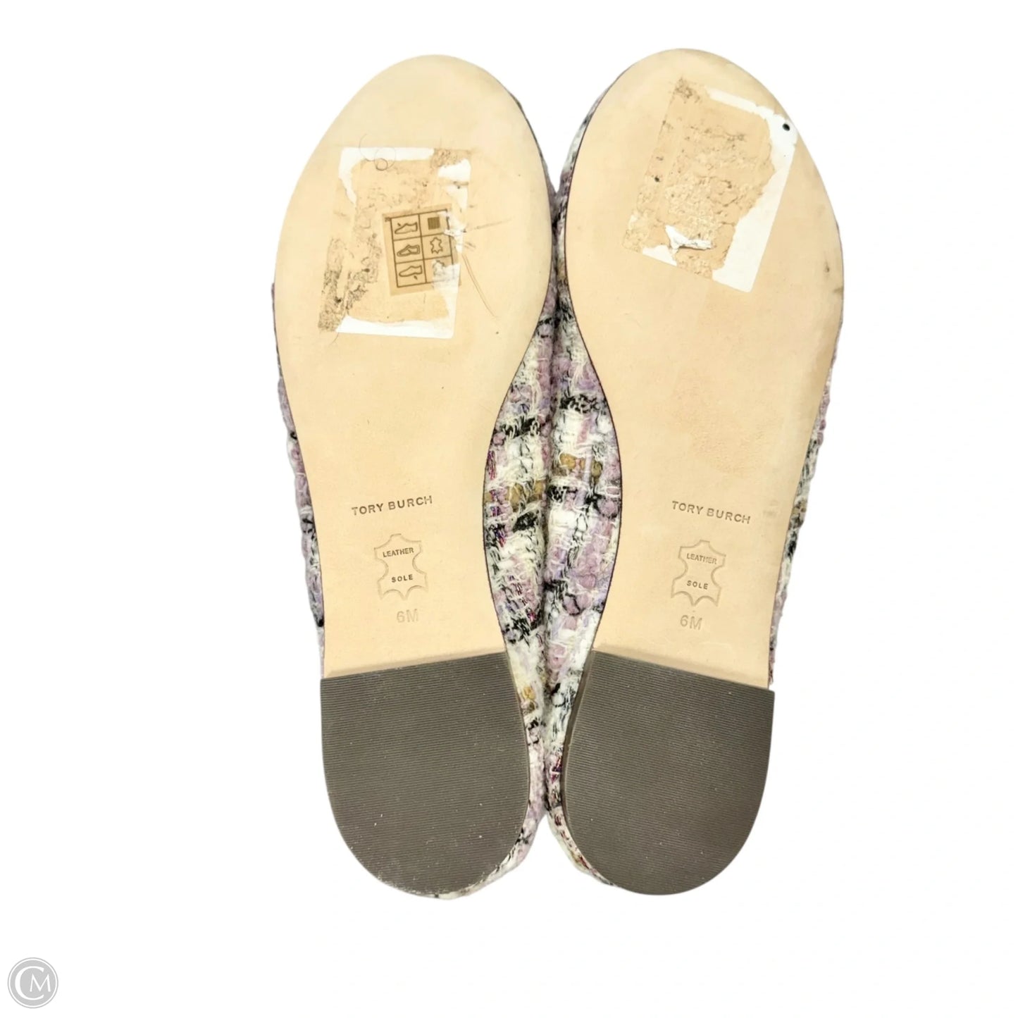Shoes Designer By Tory Burch In Plaid Pattern, Size: 6