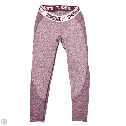 Athletic Leggings By Gym Shark In Purple, Size: M