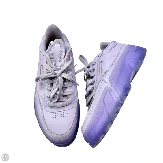 Shoes Sneakers By Reebok In Purple, Size: 7