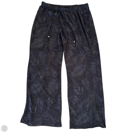 Swimwear Cover-up Waves to Coast In Black, Size: 2x