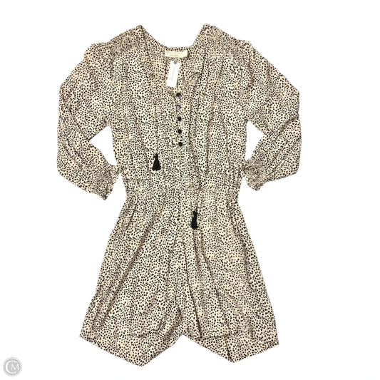 Swimwear Cover-up By Anthropologie In Black & Tan, Size: S