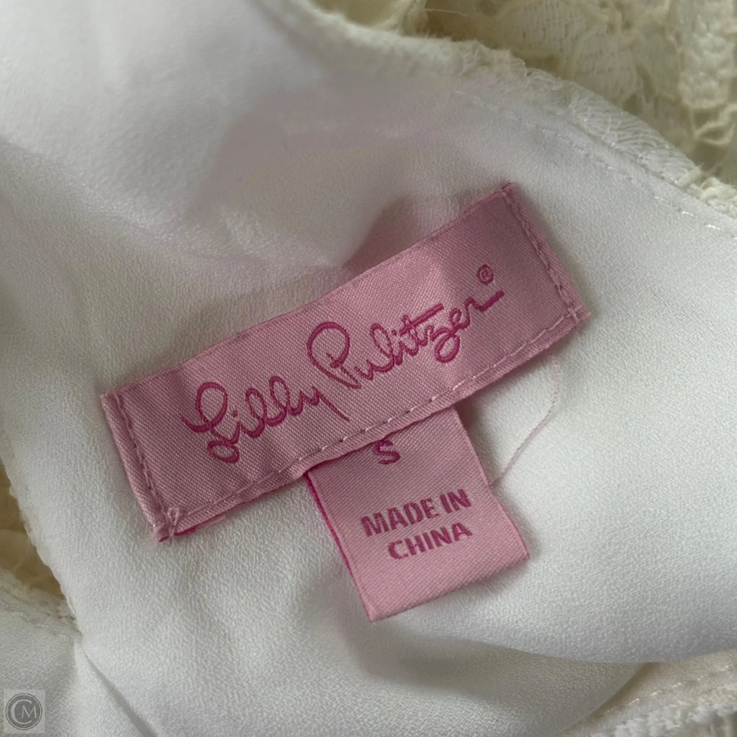Dress Designer By Lilly Pulitzer In White, Size: S