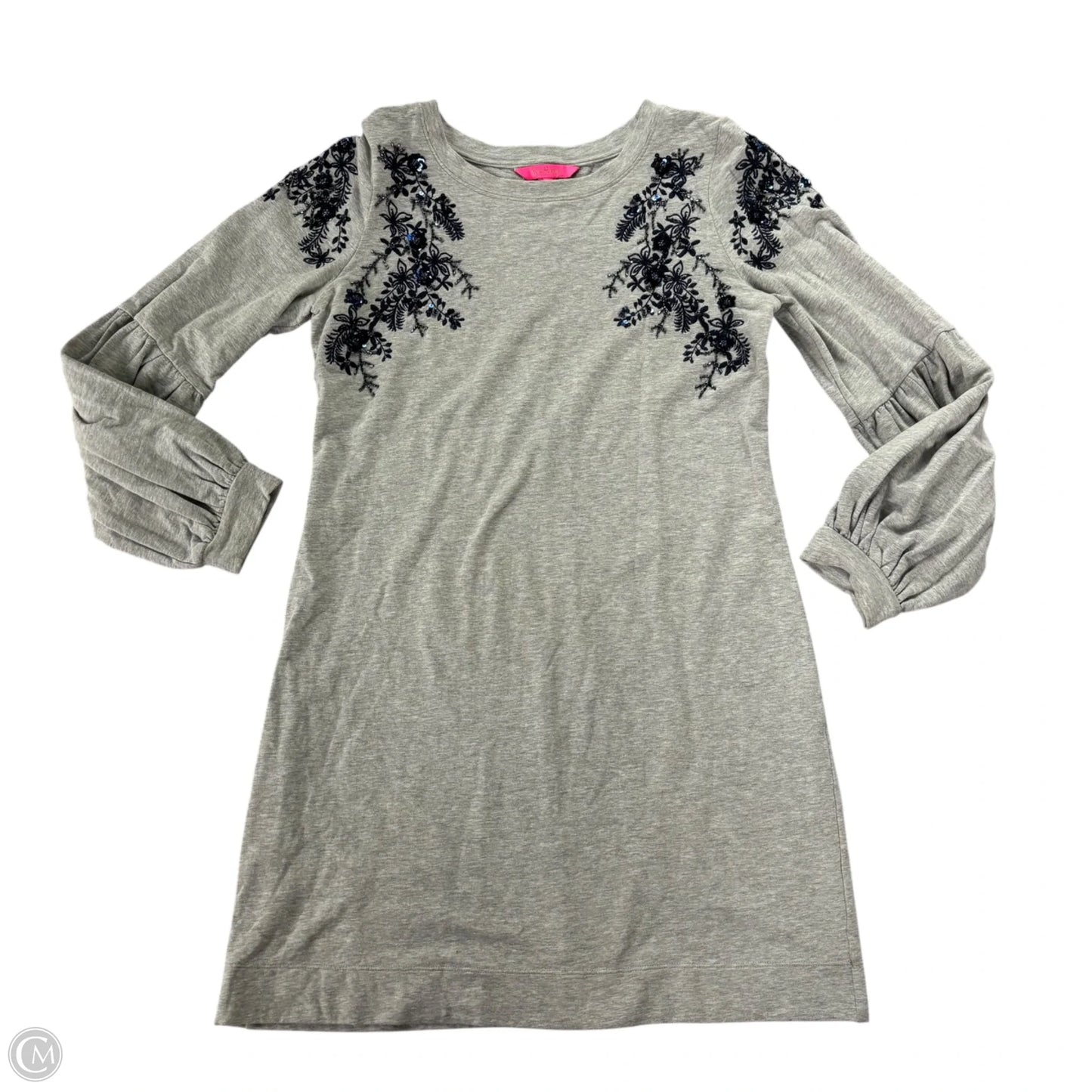 Dress Designer By Lilly Pulitzer In Grey, Size: M