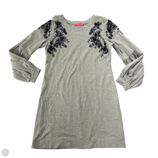 Dress Designer By Lilly Pulitzer In Grey, Size: M