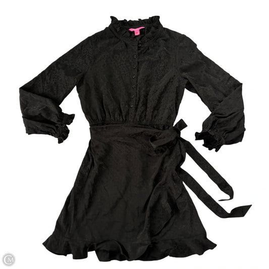 Dress Designer By Lilly Pulitzer In Black, Size: M