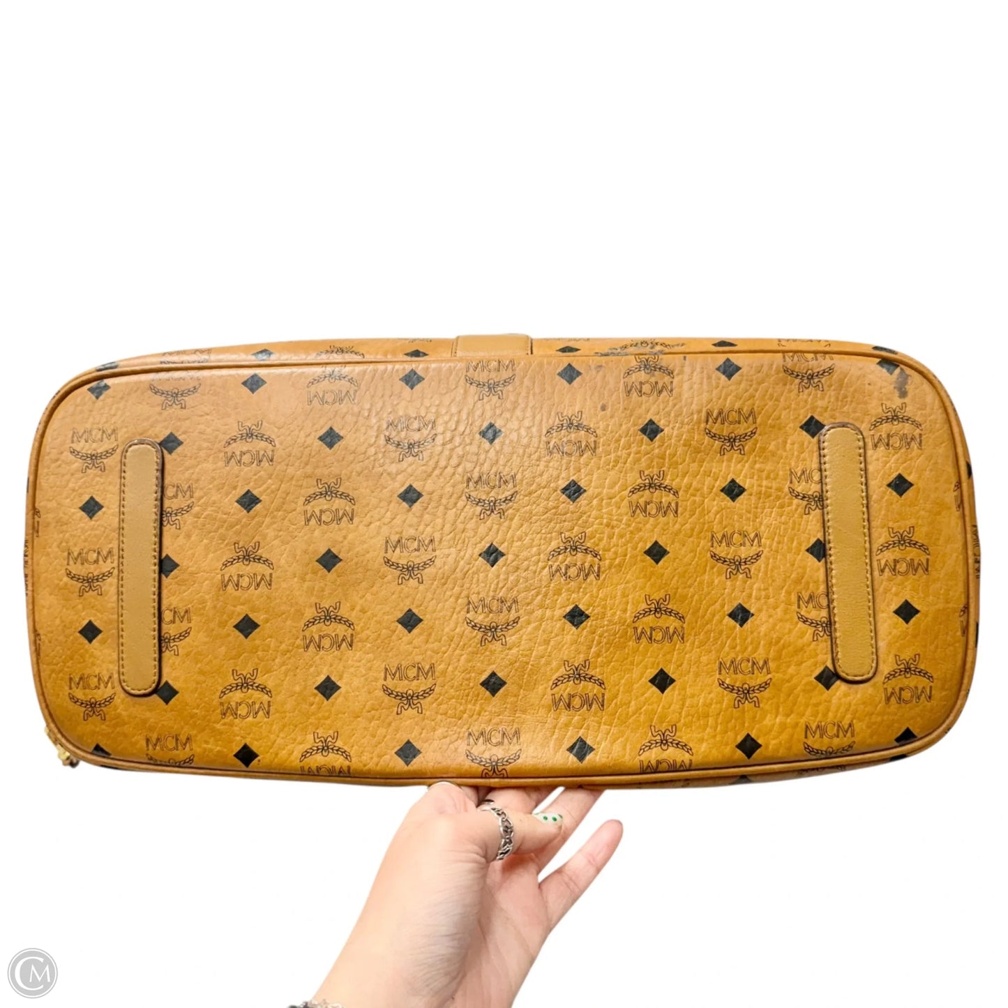 Tote Luxury Designer By Mcm, Size: Large