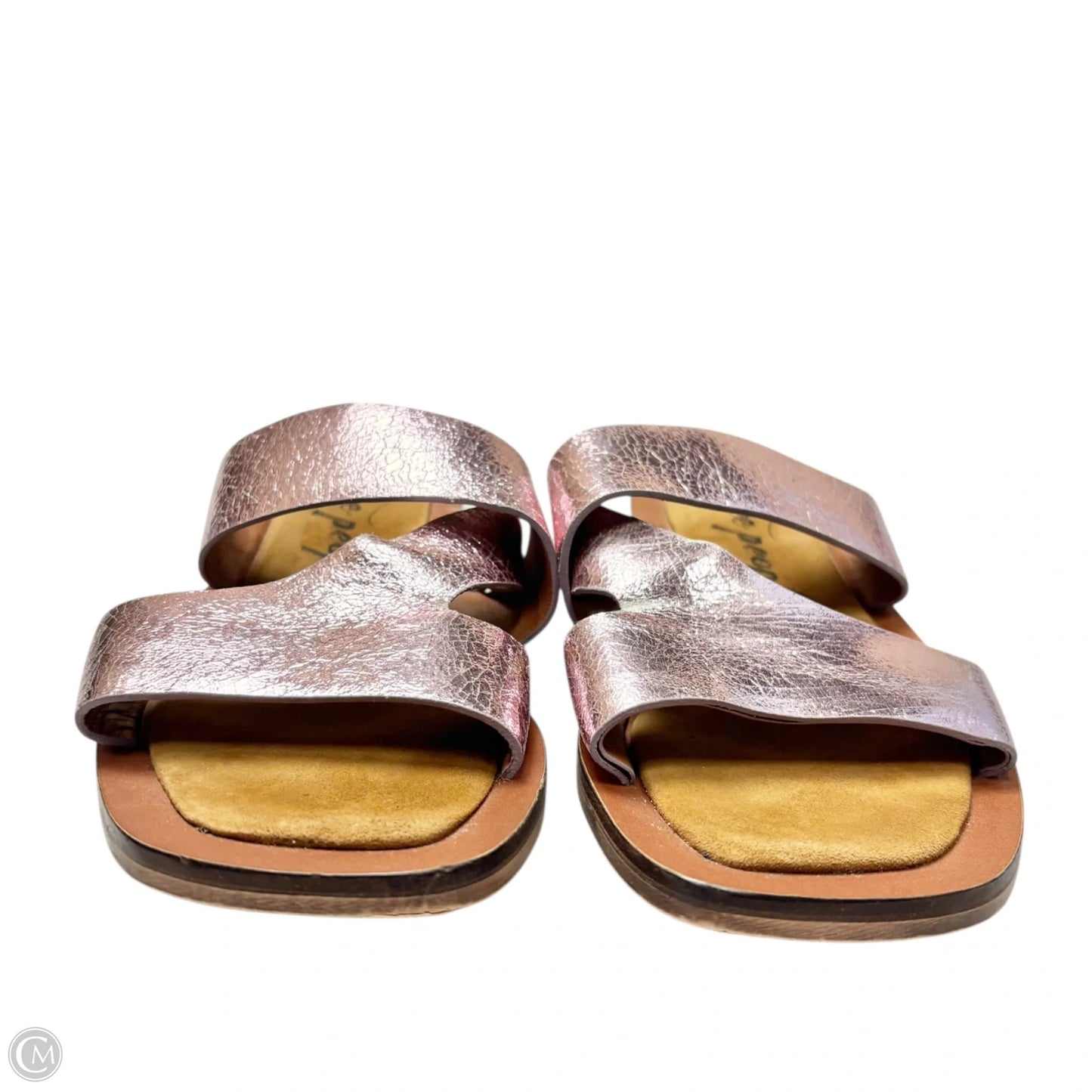 Sandals Flats By Free People In Brown & Pink, Size: 5.5