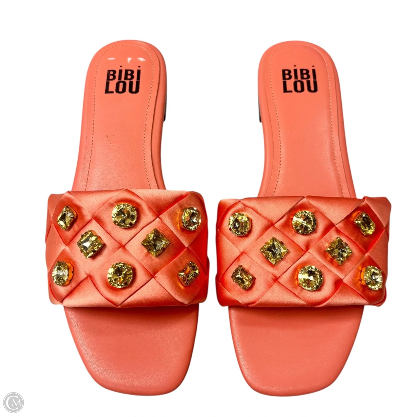 Sandals Flats By Bibi Lou In Coral, Size: 9.5