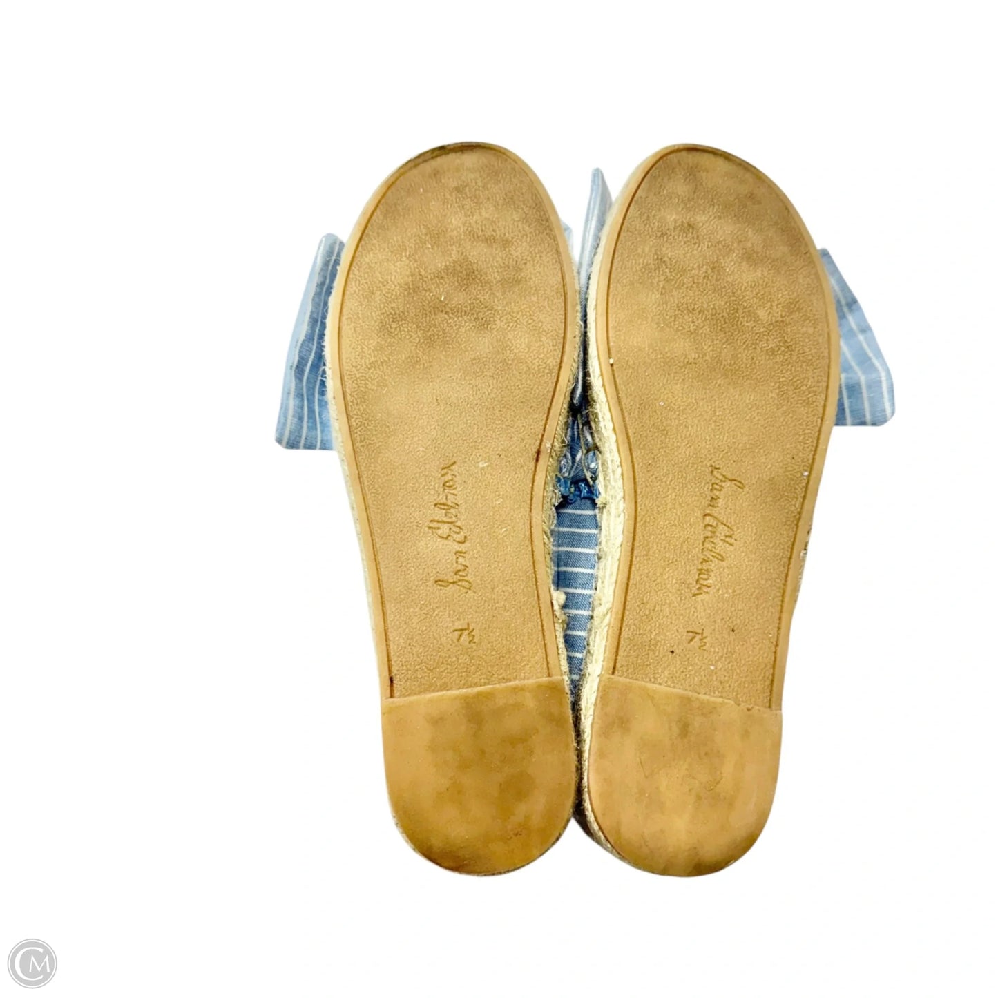 Shoes Heels Platform By Sam Edelman In Blue & White, Size: 7.5