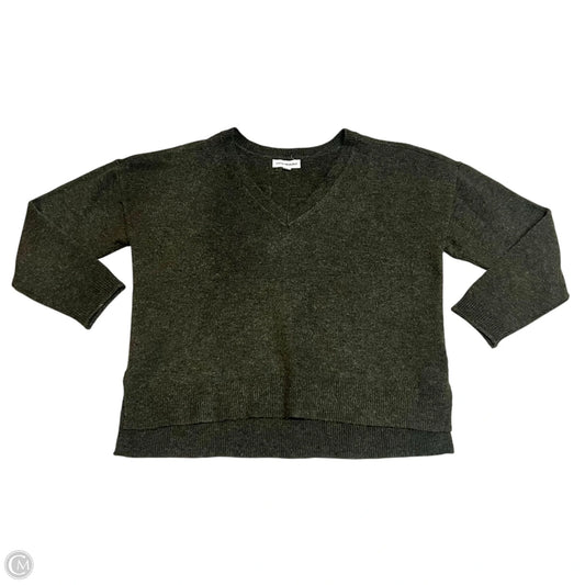Sweater By Lucky Brand In Green, Size: L